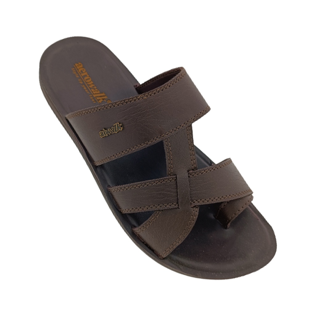 AEROWALK 9618 BROWN MENS CAHPPAL Chakhdi